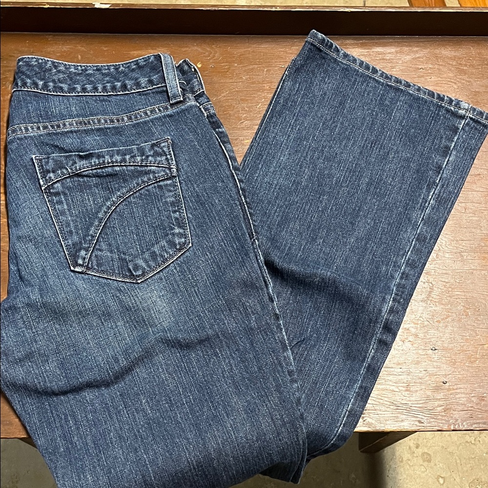 Eddie Bauer Curvy Fit Blue Jeans
